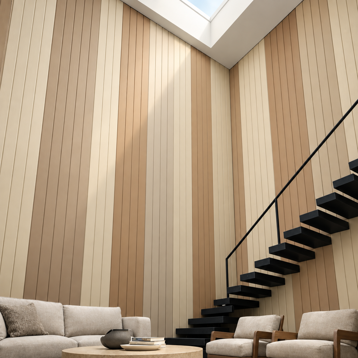 Housing interior with COLOR walls