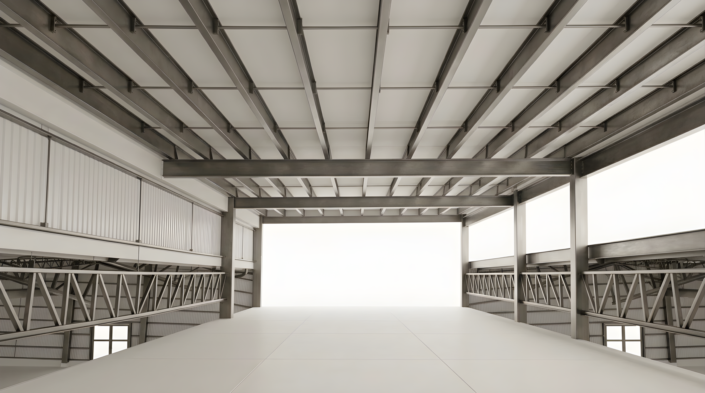 Interior con cubierta de EPS Panel