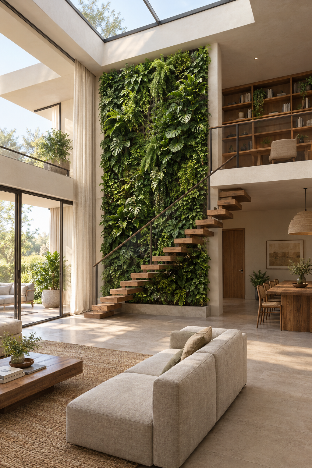 Vivienda con muros Verte