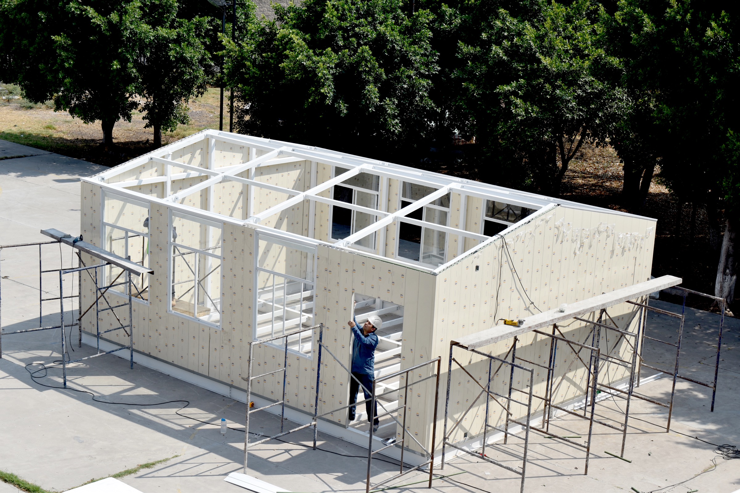 Aula modular de emergencia